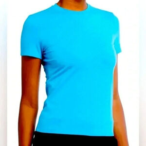 THEORY- Tiny Tee 2 in the color Rubric-Size Small